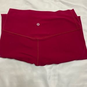 Raspberry colored aligns